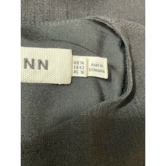 Cefinn Womens Sleeveless Hi Low Top Size US 10 / UK 14 Orange Trim Zip Closure - Picture 8 of 9